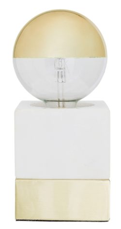 Collection - Farrah Marble & Brushed Gold Touch - Table Lamp